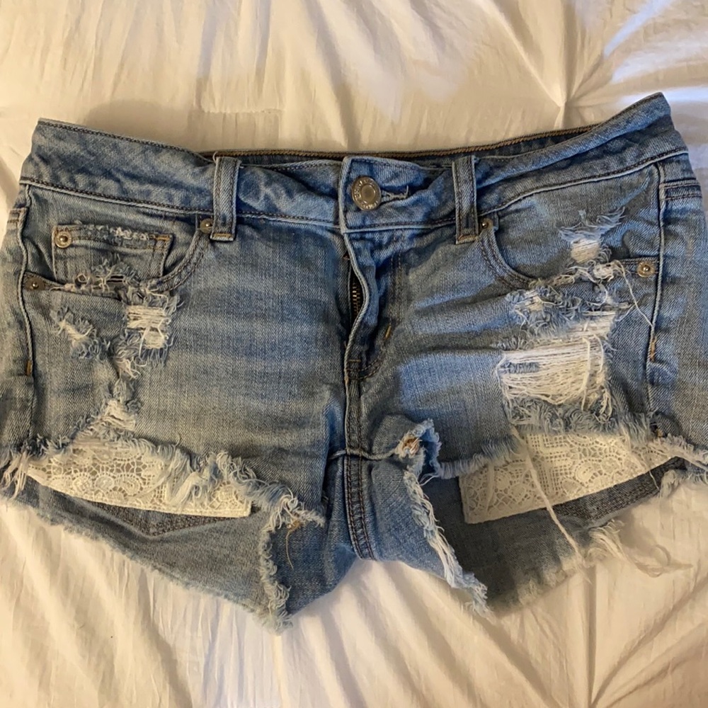 Short jean shorts